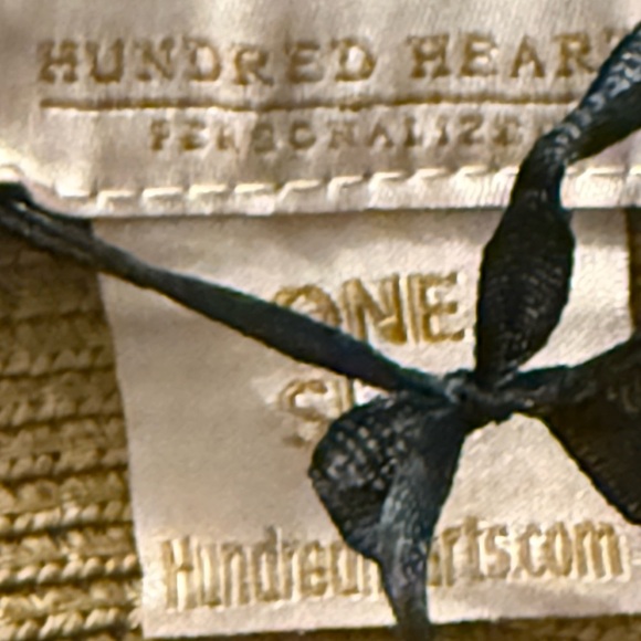 Hundred hearts straw oversized sun hat with black poms around the crown - Picture 7 of 10